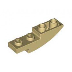 Тухличка 1X4X1 инверсна дъга: {тухлено жълт}