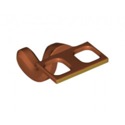 Опашка 14X24X16 mm No. 1: {тъмно оранжев}