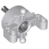Technic, Steering Axle with 2 Pin Holes, 2 Axle Holes and 2 Ball Joint Arms with Dark Bluish Gray Wheel Hub (46490 / 92909): {умерено каменно сив}