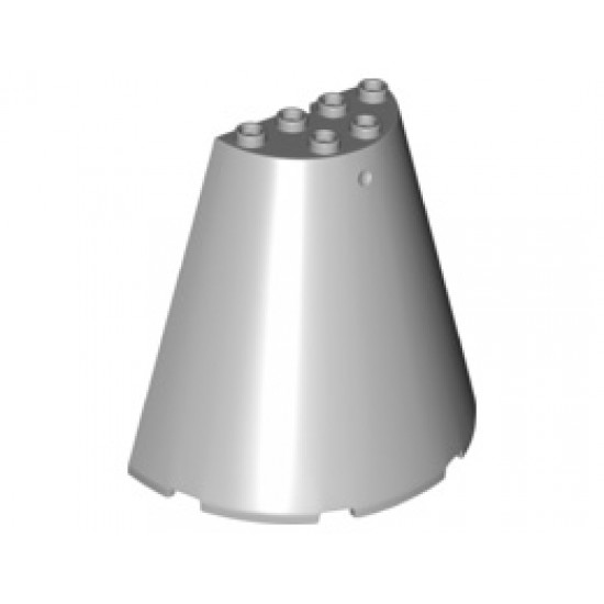 Полуконус 8X6X4 : {умерено каменно сив}