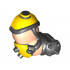 Arm Giant, Right with Yellow Shoulder and Elbow Pads and Black Wrist Guard Pattern: {светло нуга}