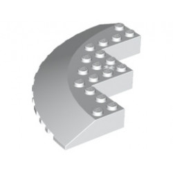 Кръг 90D 10X10, изкривен 18D : {бял}