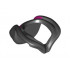 Minifigure, Hood Folded Down with Magenta Lining Pattern : {черен}