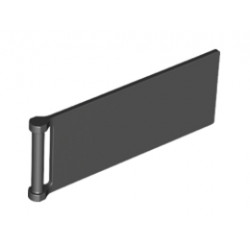 Флаг 3x8 : {черен}