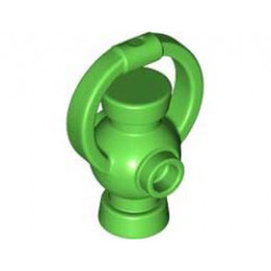 Minifigure, Utensil Lantern with Large Round Handle: {ярко зелен}