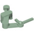 Minifigure, Utensil Drafting Table Arm (3D Printed) (Set 4000034): {пясъчно зелен}