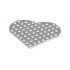 Plate, Round 9 x 9 Heart: {бял}