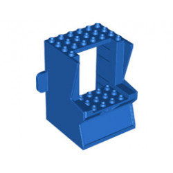 Minifigure, Utensil Arcade Game Cabinet Body: {ярко син}