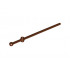 Bar 12L with Open Stud, Tow Ball, and Slit (Boat Mast): {червеникаво-кафяв}