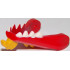 Dragon Head (Ninjago) Lower Jaw with White Teeth and Bright Light Orange Beard and Spines Pattern: {ярко червен}