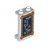 Panel 1 x 2 x 3 with Side Supports - Hollow Studs with Chalk Board with Wooden Border and Drinks Menu Pattern: {бял}
