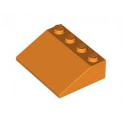 Покривна плочка 3X4/25°: {ярко оранжев}