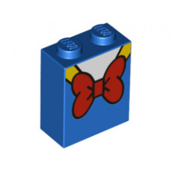 Тухличка 1X2x2 No.: {ярко син}