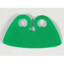 Minifigure Cape Cloth, High Rounded Collar: {ярко зелен}