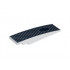 Slope, Curved 8 x 2 with Dark Blue Diamond Mesh and Single Oval Pattern: {бял}