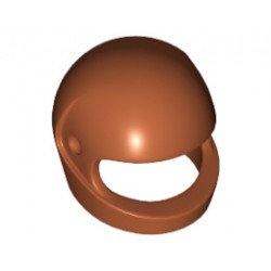 Плоска плочка 1X4: {тъмно оранжев}