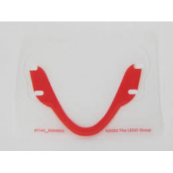 Plastic Windscreen with Red Border: {неопределен}