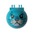 Windscreen 6 x 6 x 3 Canopy Half Sphere with Dual 2 Fingers with Angry Cat Face Pattern: {умерено небесносин}