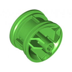 Wheel 30.4mm D. x 20mm with Center Axle Holes Motorcycle: {ярко зелен}