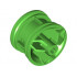 Wheel 30.4mm D. x 20mm with Center Axle Holes Motorcycle: {ярко зелен}