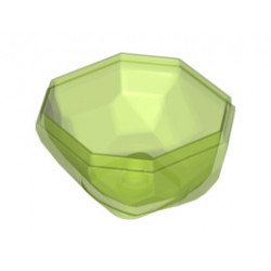 Rock Boulder, Bottom: {прозрачно ярко зелен}