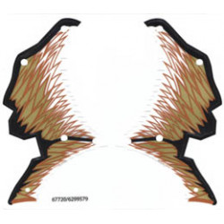Plastic Dragon Wings, Sheet of 2: {неопределен}