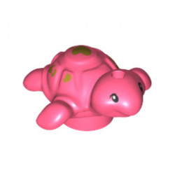 Костенурка, с 1.5 отвор, NO. 12: {пъстро коралов}