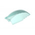 Windscreen 8 x 4 x 2 Curved with Bar Handle: {прозрачно светло син}