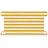 Cloth Hammock 12 1/2 x 6 1/2 with Bright Light Orange Stripes Pattern: {бял}