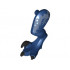 Dinosaur Leg Large (Rear) Raptor Left with Black Pin, Black Claws and Sand Blue Markings Pattern: {земно син}