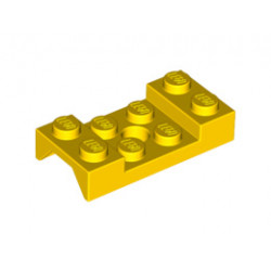 Калник 2X4 с отвор Ø4.9 : {ярко жълт}