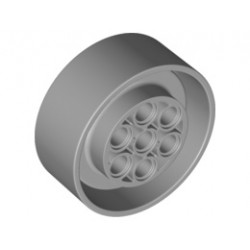 Дизайнерски елемент 5X5X2 с 4.85 отвор: {умерено каменно сив}