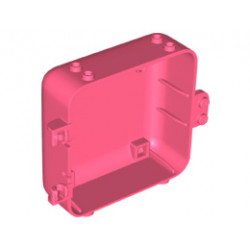 Кутия 3X8X62/3, с женска панта: {пъстро коралов}
