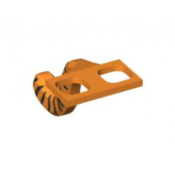TAIL 14X24X16 MM, NO. 3: {ярко оранжев}