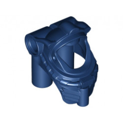 Minifigure, Headgear Helmet Underwater / Space: {земно син}