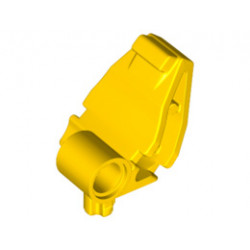 Crane Grab Jaw with Axle and Pin Hole: {ярко жълт}