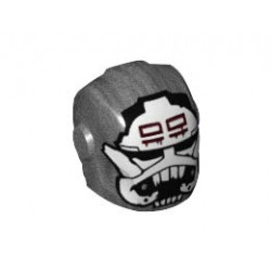 MINI HELMET, NO. 305: {титаниево метален}
