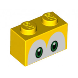 Тухличка 1X2 No.: {ярко жълт}