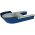 Boat, Hull Giant Bow 40 x 20 x 7, Base with Light Bluish Gray Boat, Hull Giant Bow 40 x 20 x 7, Top (18913 / 18912): {земно син}