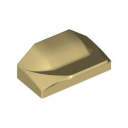 Плочка с кривини 2X1½ : {тухлено жълт}