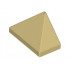 Крайна плочка ръб на покрив 1X2/45°: {тухлено жълт}