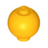 Brick, Round 2 x 2 Sphere with Stud / Robot Body: {огнено жълто-оранжев}