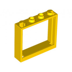 Рамка 1X4X3 : {ярко жълт}