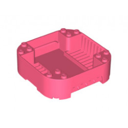 Кутия 8X8X2: {пъстро коралов}