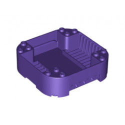 Кутия 8X8X2: {светло виолетов}