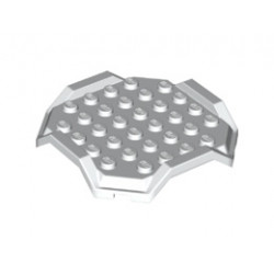 Дизайнерска плочка 8X8X2/3: {бял}