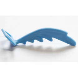 Minifigure Costume Tail Bird Feathers: {умерено син}