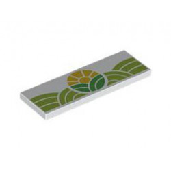 TILE 2X6, NO. 9: {бял}