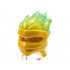 Minifigure, Headgear Ninjago Wrap Type 5 with Trans-Light Blue Energy Effect Pattern: {топло златист}