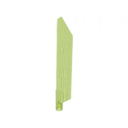 Propeller 1 Blade 14L with Axle Hole: {прозрачно ярко зелен}